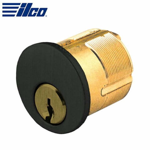 ILCO – 7165 – Mortise Cylinder / 5 Pin / 1″ / Schlage C / Standard Cam / 10B Oil Rubbed Bronzed / KA2