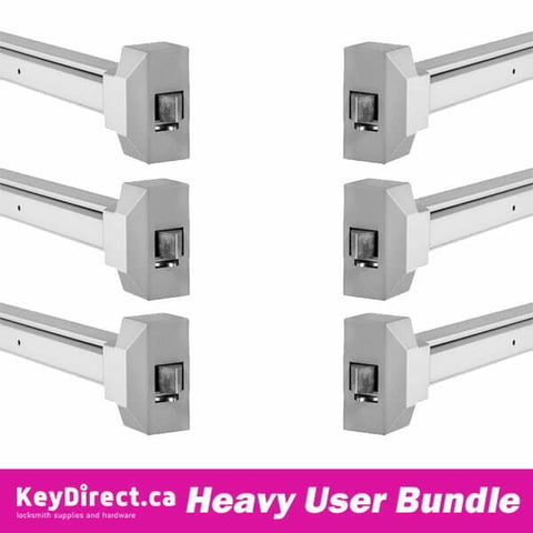 Buy By The Box & Save! Pack of 6 – 8000 SERIES Push Bar Exit Device / GRADE 2