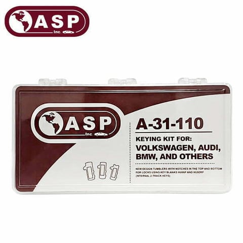 ASP – 1996-2015 Audi / Volkswagen/ BMW / HU66 / HU92R / Keying Tumbler Kit / A-31-110