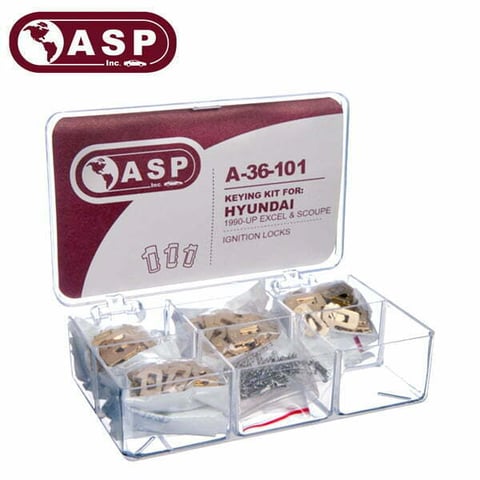 ASP – Hyundai Early Models Keying Kit / A-36-101