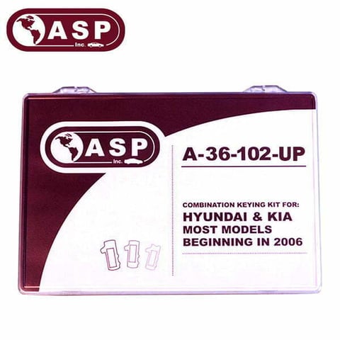[DISCONTINUED] ASP – A-36-102-UP / 2006-2015 Hyundai Kia / HY15 / HYN14R / HY20 / KK10 / HY18 / HY15 / HYN14 / KK8 / Keying Kit (Upgrade pack for A-36-102)