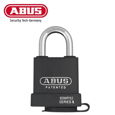 ABUS – 83WP/53 Padlock Keyed-Alike – Shackle Extreme Weather Hardened Steel