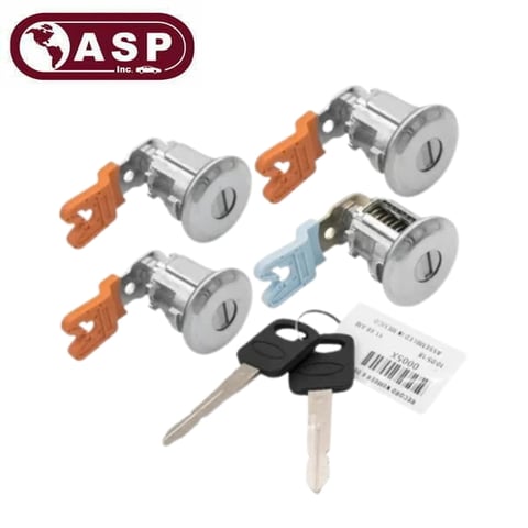 ASP – 1997-2007 Ford Econoline Door Lock Set / H75 / Coded / DL6188