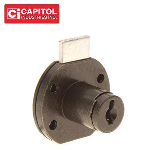 Capitol – 970-353-11 – Drawer Lock 13/16″ (21 mm) – 11/16″ Diameter (17 mm)