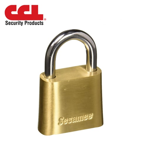 CCL – 436-Series- Sesamee  4-Dial Combination 2″ Padlock – Brass