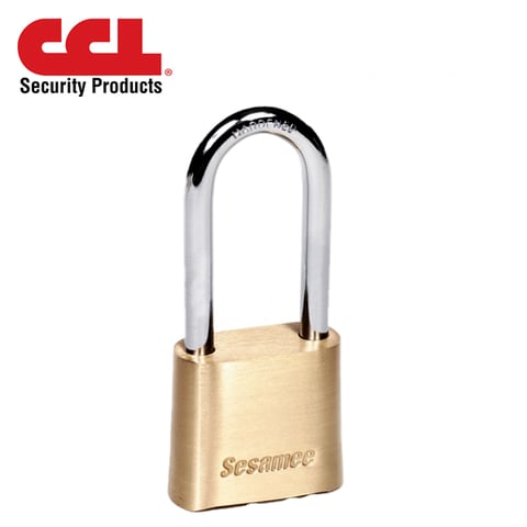 CCL – Sesamee 437 – Re-Settable Keyless Padlock- Brass