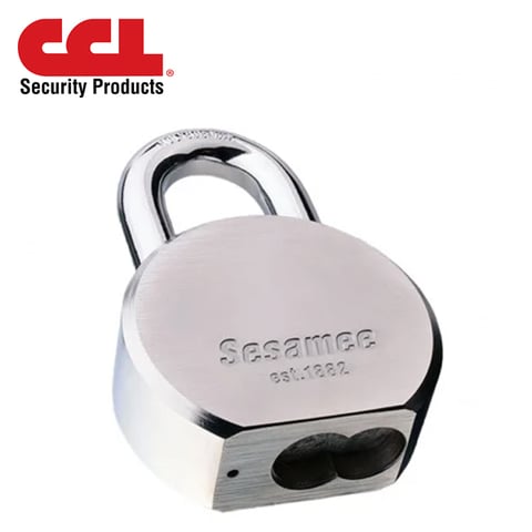 CCL – Sesamee 937 Round Body Padlock for KIK Cylinder / Hardened Steel / 93710