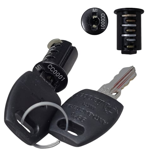 Cyber Lock CC Series Lock Core Nickel – MCC1-04 – BLACK