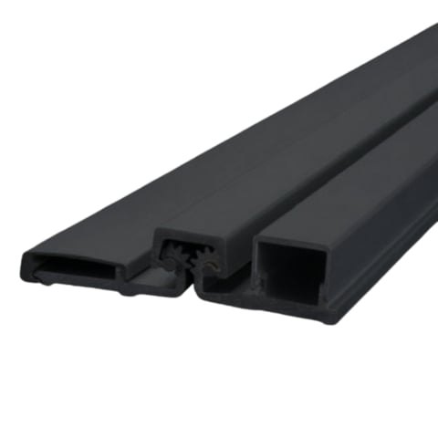 Continuous Geared Hinges / FULL SURFACE / Finish: Matte Black