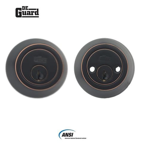 Heavy Duty Double Cylinder Deadbolt Lock – Oil Rubbed Bronze Finish