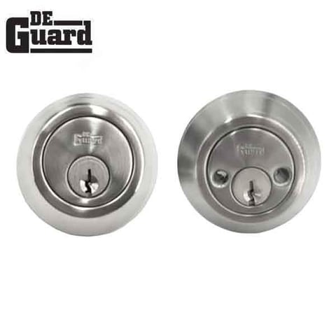 Heavy Duty Double Cylinder Deadbolt Lock – Stainless Steel Finish