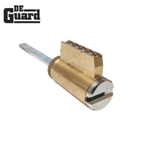 DeGuard High Security – (Key-In-Knob) KIK Cylinder – 206 Keyway – 26D – Satin Chrome