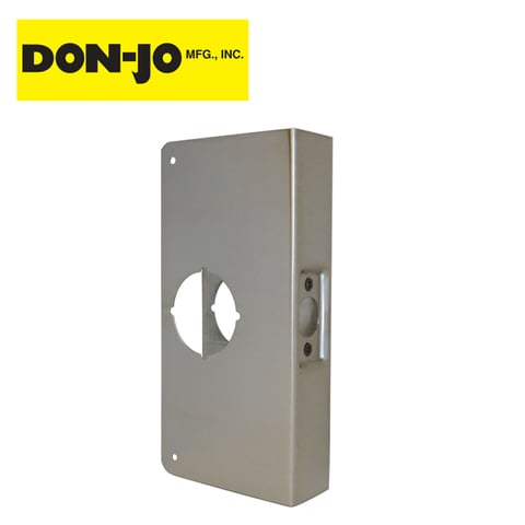 Don-Jo – 12-S-CW – Wrap Around –  2-3/4″ – 1-3/4″ Doors / Satin Stainless Steel