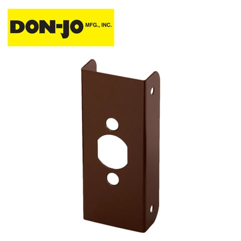 Don-Jo – 20-10B-FE – Wrap Around Plate – 22 Gauge Steel – 4-1/2″ Height – 1″ Width / Finish: Oil Rubbed Bronze