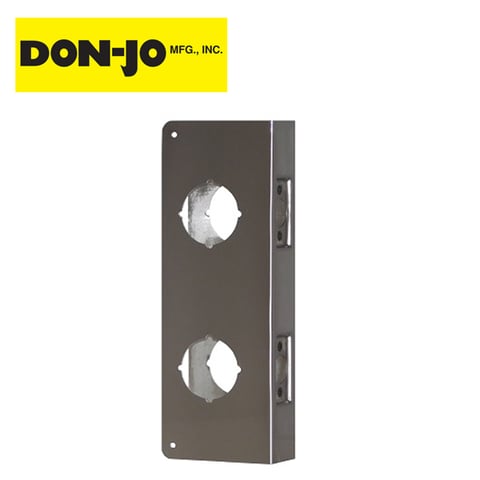 Don-Jo – 256-S-CW – Wrap Around – 12″ Height – 2-3/8″ Backset / Satin Stainless Steel
