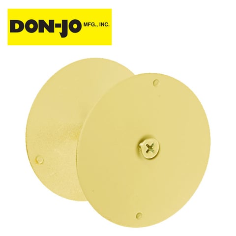Don-Jo – BF-178-BP – Hole Filler Plate 1-7/8″ / Brass Plated