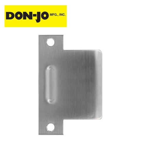 Don-Jo -DEST-115-630 – Extended Lip Dimple ASA Strike – Satin Stainless Steel