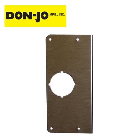 Don-Jo – EM-2-630 –  Scar Plate – Satin Stainless Steel
