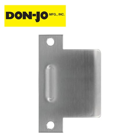 Don-Jo – EST-115-630 – Extended Lip Dimple ASA Strike / Satin Stainless Steel