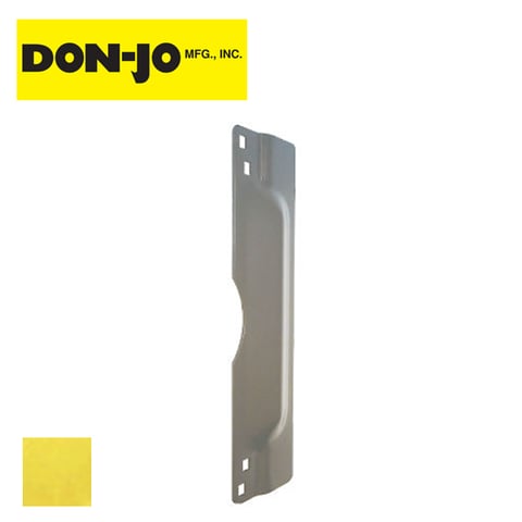 Don-Jo – ILP-211-BP – Latch Protector For Out Swinging Doors / Finish: Brass Plated