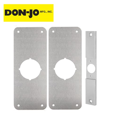 Don-Jo – PRK-109-630-SL – Remodeler Plate – 9″ Length – 3-1/2″ Width – SL