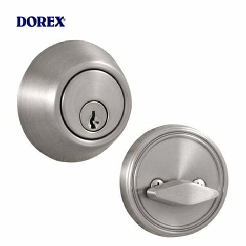 Dorex – 3200 Series Deadbolt Grade 3 / Single Cylinder Weiser Keyway / Satin Nickel