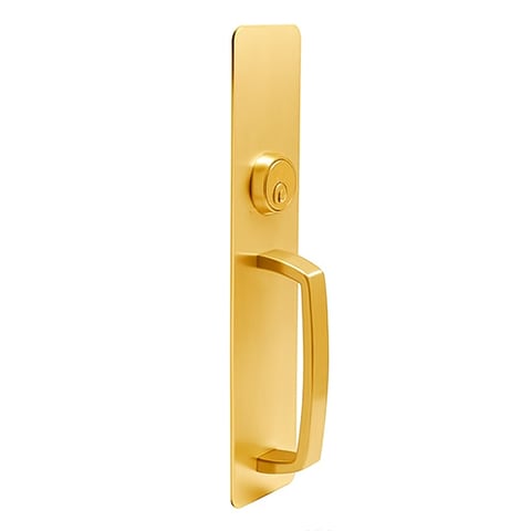 DOREX 8504 Series – Handleset – Storeroom Function – C3-Polished brass