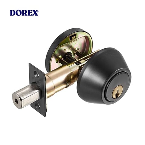 Dorex Signature Deadbolt – Matte Black