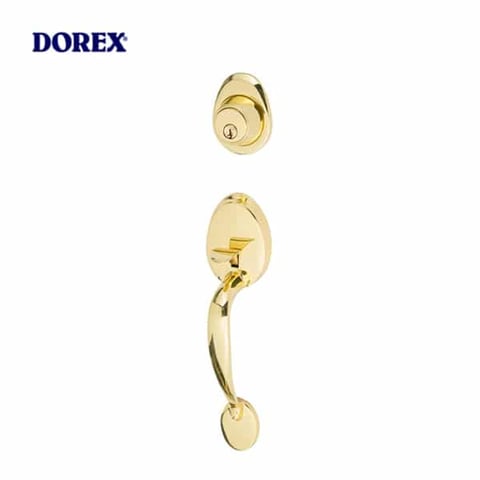 Dorex Mayfair Gripset – Polish Brass – PB