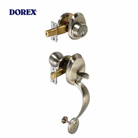 Dorex MANOR Gripset – Satin Nickel – C15