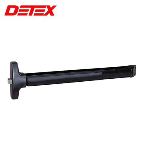 Detex – V40 – 48″ Rim Exit Device / 711 Black Finish