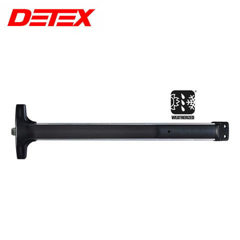 Detex – V40xW – 48″ Weatherized Exit Alarm / 711 Black Finish