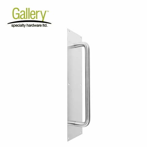 Gallery Specialty Hardware – Door Pull & Plate / .75″ DIA x 12″ C/C 4″ x 16″ / C32D / GSH-4612-1-C32D
