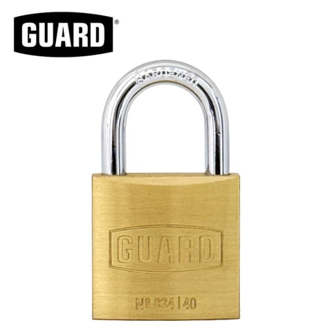 GUARD – 834 – 1-1/2″ Brass Padlock (40mm) – KA302