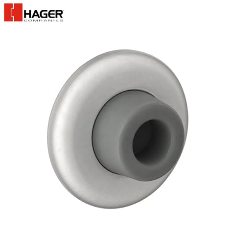 Hager – 236W – Concave Wall Stop / US26D