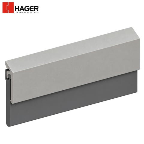 Hager – 750S – Door Bottom – Sweep / 36” / CLR / Neoprene