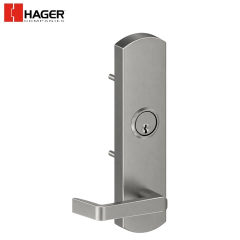 Hager – 45NL Night Latch Exit Device / 4500 Series – Grade 1 / US26D / Withnell / NC
