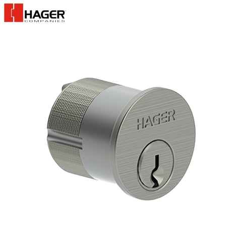 Hager – 3902 – 1-1/8” Mortise Cylinder with Dual Cams / US26D / 6PCYL / SCC / KD