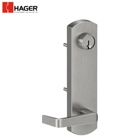 Hager – 45CE Cylinder Escutcheon Exit Device / 4500 Series – Grade 1 / US26D / Withnell / NC / REV2