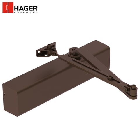 Hager – 5200 MTL – Heavy Duty Door Closer / 5200 Series – Grade 1 / BLK / BF