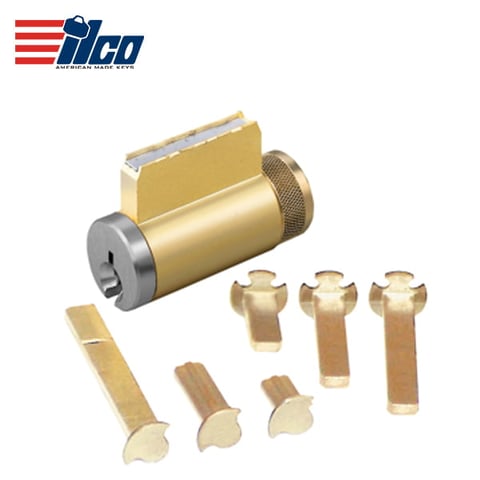 ILCO – 15985 – Key-In-Knob (KIK Cylinder) / 5 Pin / Kwikset Keyway / 26D – Satin Chrome / KA2