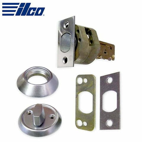 KABA ILCO – Mortise Double Cylinder Deadbolt / Heavy Duty / 2-3/4″ Backset / Satin Chrome / Less Double Cylinder / 45-2-4-04-26D-0