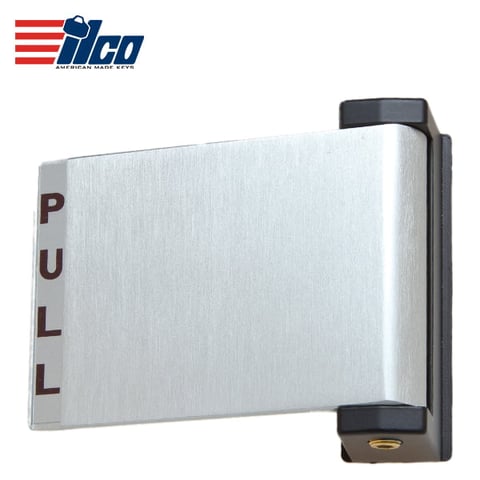 ILCO – 459 Series Storefront Paddle – Pull to Right – Finish: Clear / Dark Bronze / Black