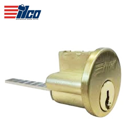 ILCO – 5 Pin Zinc Rim Cylinder – Schlage Keyway – Keyed Different – 04 Finish / 605SC-04-41