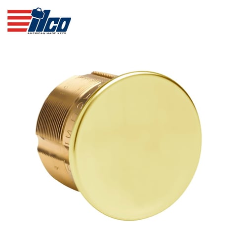 Ilco – 7180 – Dummy Mortise Cylinder / 1 1/8″ / 03 – Bright Brass