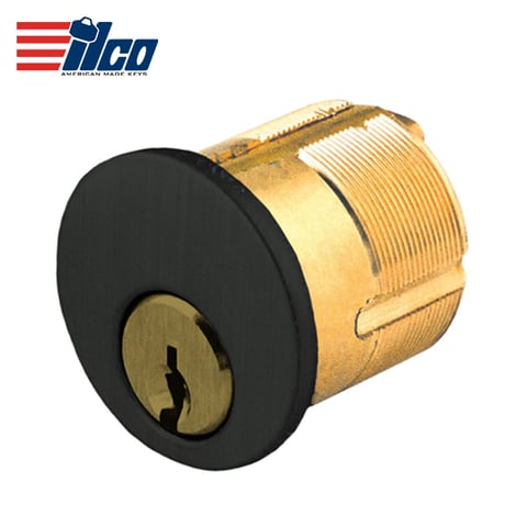 ILCO – 7265 Mortise Cylinder / 5 Pin – 1 5⁄8” (41.2 mm) / Schlage C / Oil Rubbed Bronze