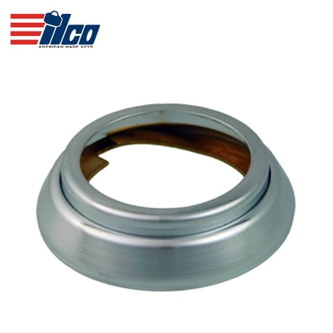 ILCO – 861A Solid Brass Spring Collar – Satin Chrome Finish / 5/16″-13/32″ (7.9-20.6mm)