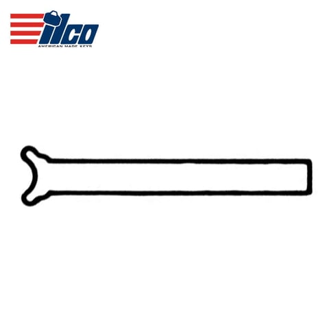 ILCO – 2 3/8″ Rim Cylinder Tailpiece / 862A-00-10