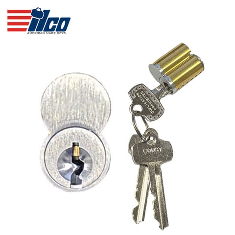 ILCO – SFIC Combinated Construction Core – Includes 2 Change Keys & 1 Control Key Per Cylinder / C28026-BA-26D-02+1