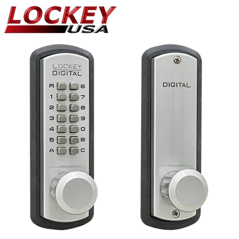 Lockey USA – 3830 Mechanical Keyless Combination Knob Lock with Passage Function
